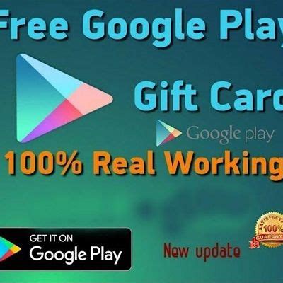 (NEW+UPDATE) Free Google Play Gift Cards Generator Get .